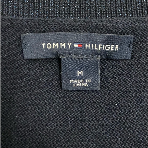 Tommy Hilfiger sweatshirt sparkly navy - Picture 2 of 3